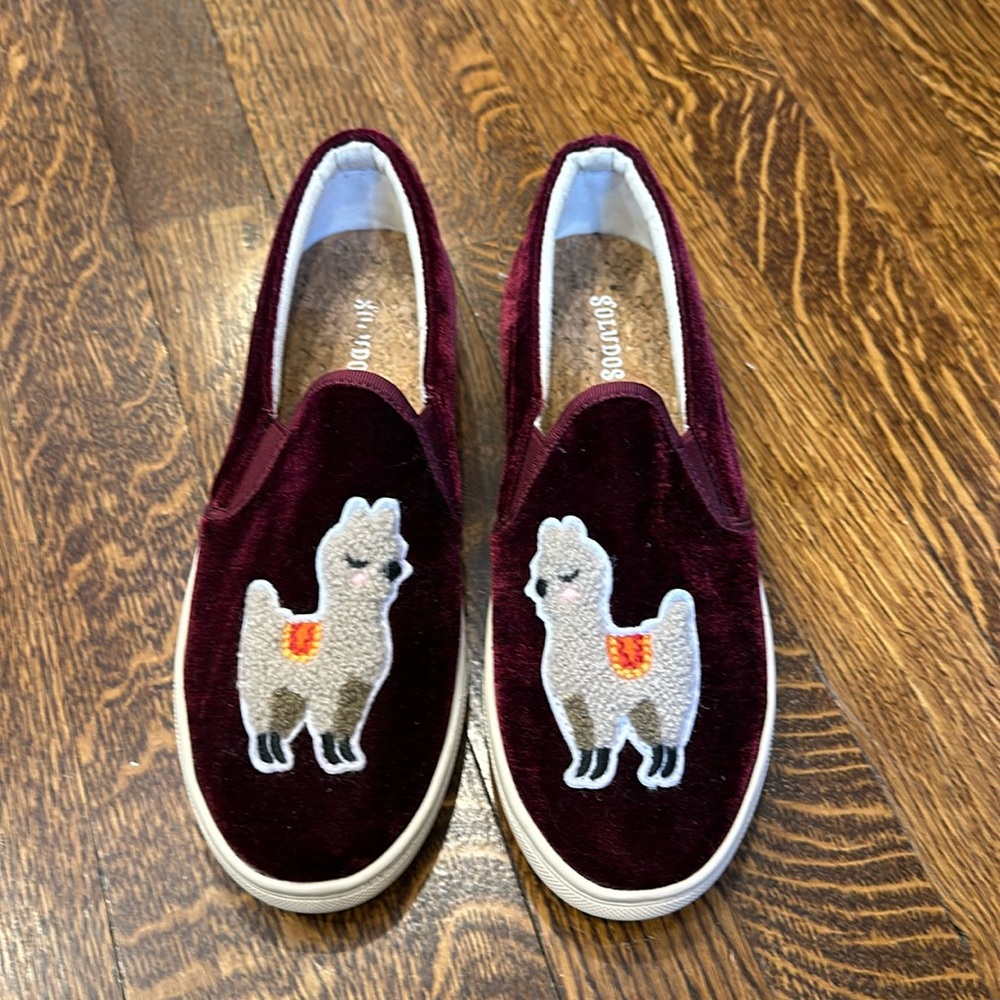 Soludos Slip On Llama Sneakers